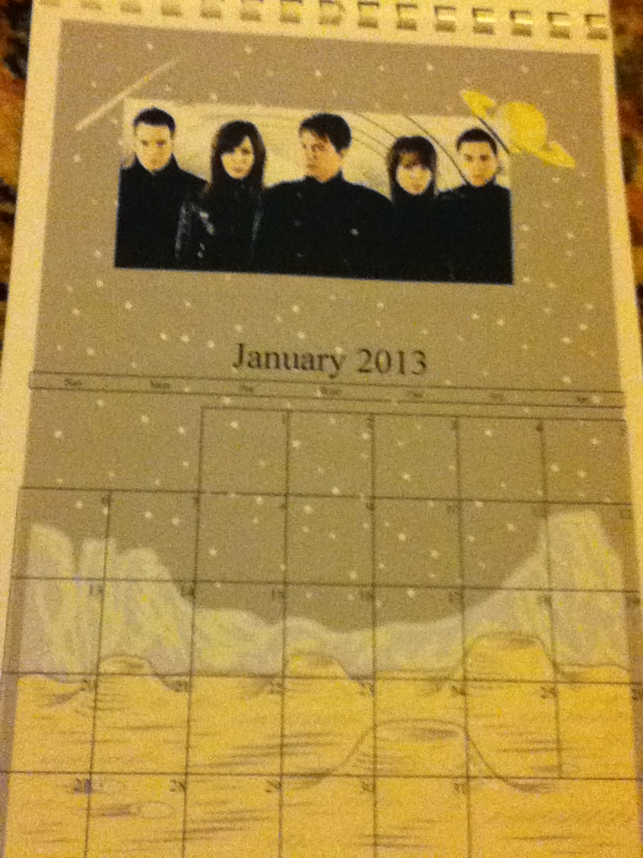 Doctor Who/Torchwood Calendar - January