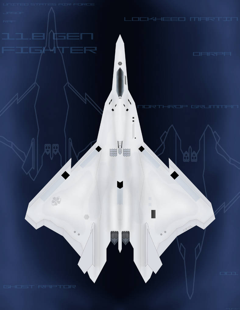 2015 Ghost Raptor UGSF-22F 'Ghost Raptor' by Munin01 on DeviantArt