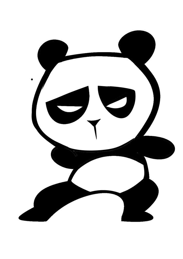 New Panda Logo Idea (transparent png) by RebornMods on DeviantArt