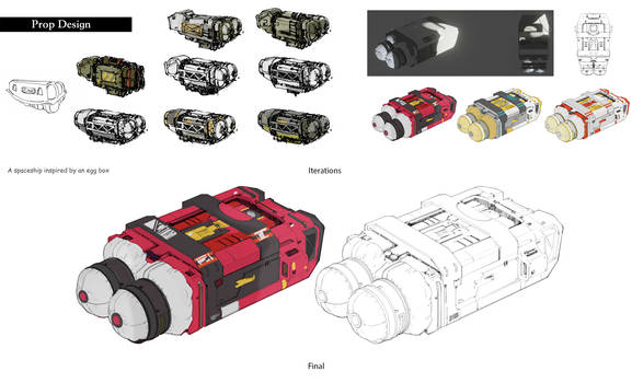 space cargo ship