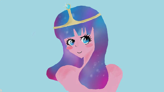 princess Bubblegum Space hair// PB