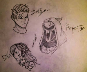 Overwatch Sketches