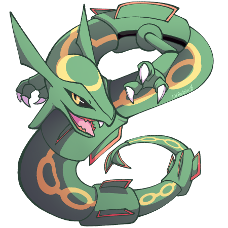 Rayquaza by Gigadweeb on DeviantArt