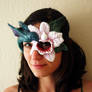 Hummingbird/Orchid Mask