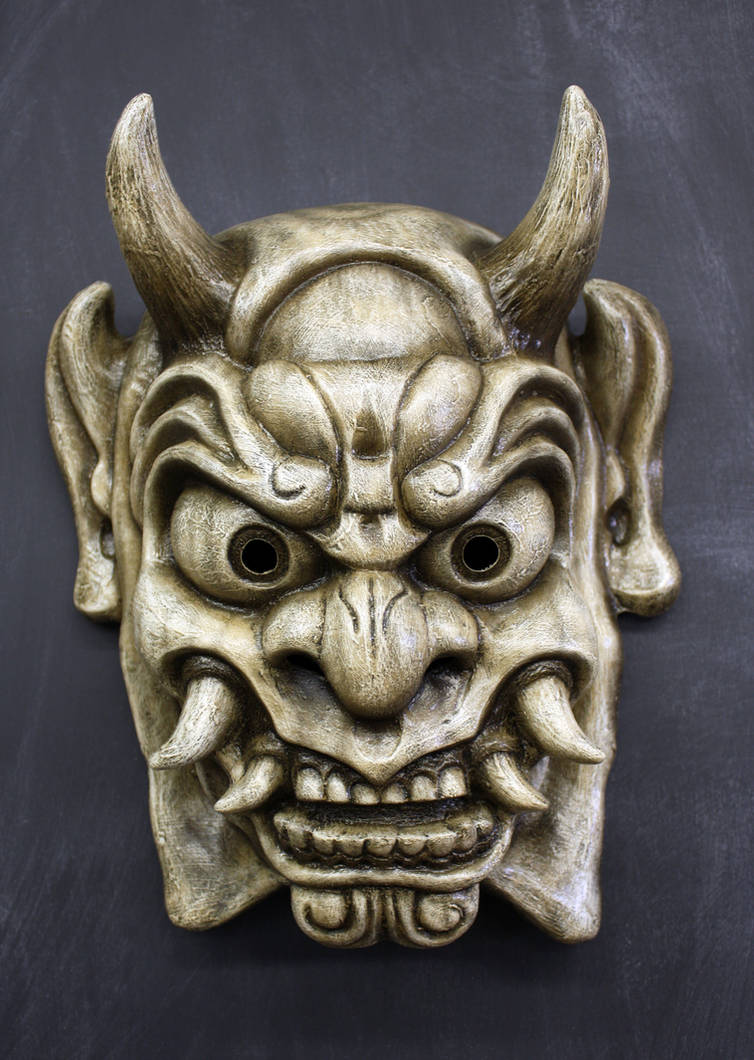 Японская маска они. Oni демон маска. Японские маски демонов. Маска демона Япония. Маска демона Япония они.