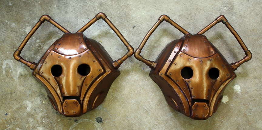 Cybershade Masks (Doctor Who)