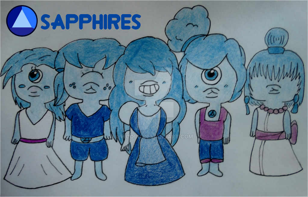 Sapphire and the Sapphires - Steven Universe