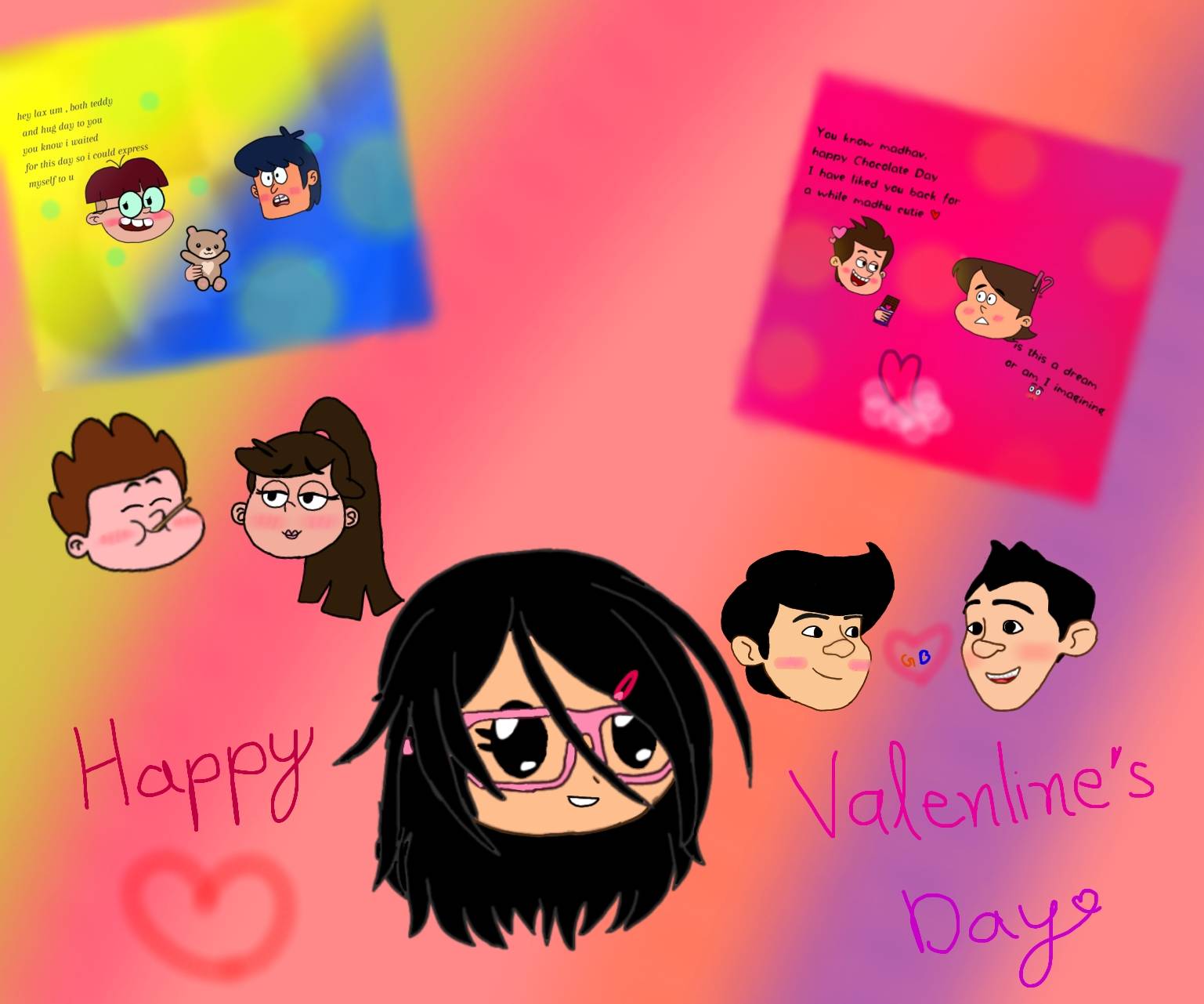 Happy Valentine's Day !!(Golmaal jr, Gattu Battu) by xsmileuwuxyo on  DeviantArt