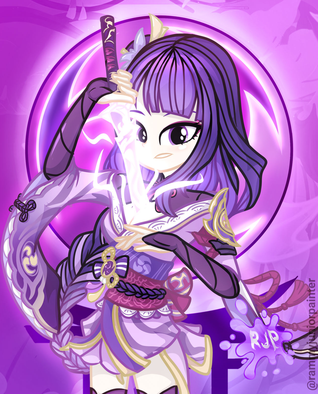 Raiden Ei by RammyJrPainter on DeviantArt