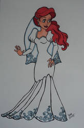 Ariel's Wedding Gown