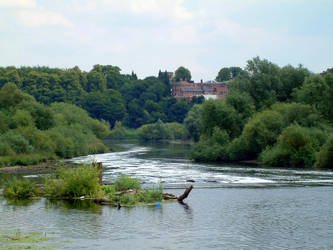 View over the wier