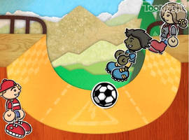Playing Soccer On The Skate Ramp