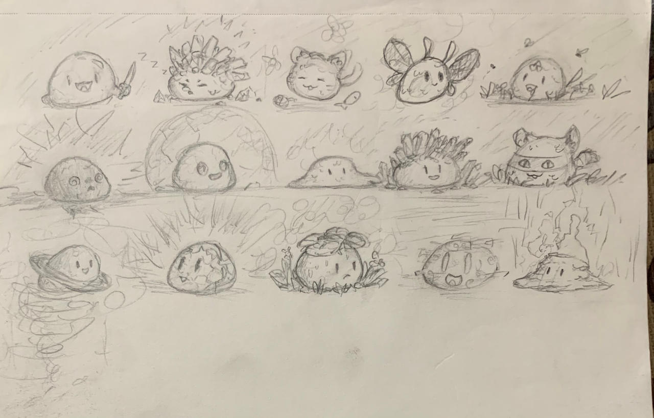Deviantart Slime Rancher Slime rancher doodles by Tobuzzu on DeviantArt