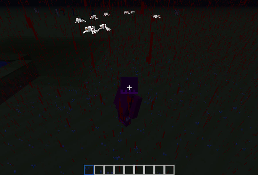 Blood Rain In Minecraft blood rain by luckykitten29 on DeviantArt