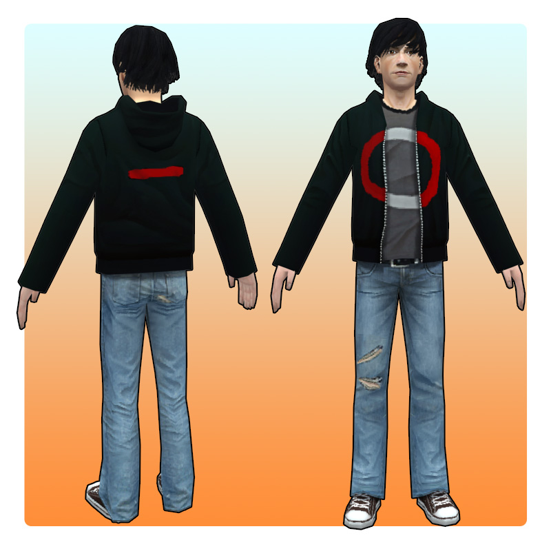 Jake- 3D Wiiware - LIT by cwmorrison on DeviantArt