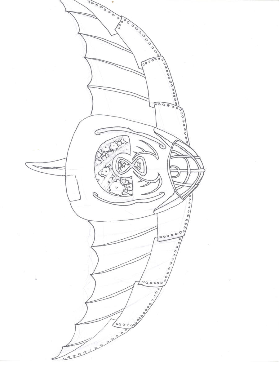 Glider-top view by Hawktopus on DeviantArt