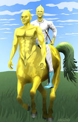 Lemongrab Centaur Time