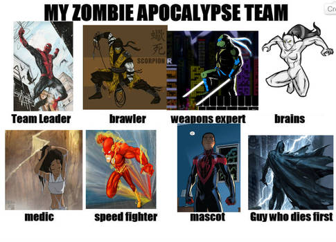 My Zombie Apocalypse Team