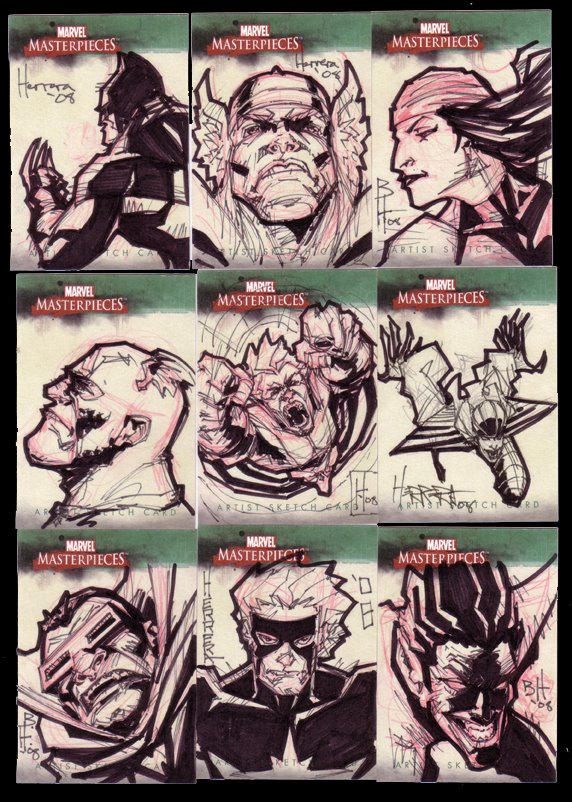 Marvel Masterpiece Cards set3f