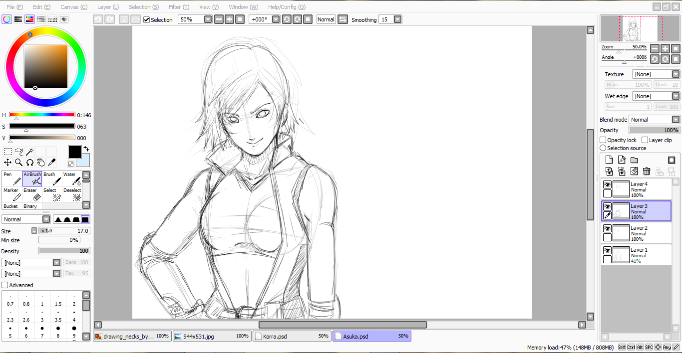 [Tekken] Asuka Kazama Fanart (work in progress)