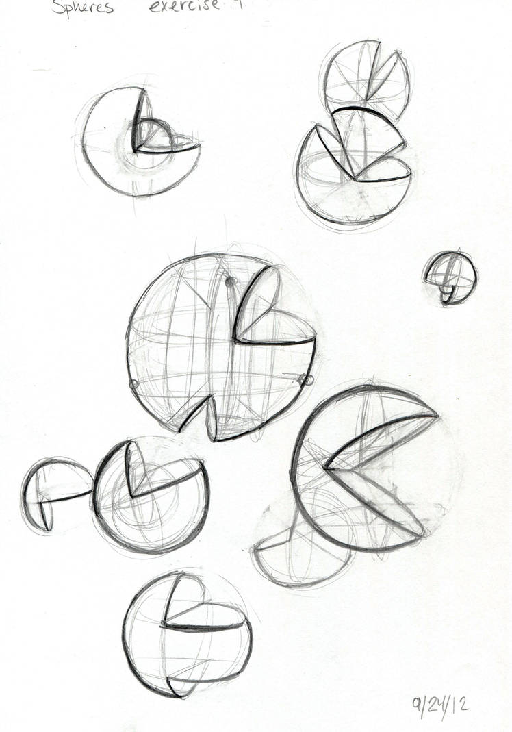 Spheres Study by Kagomesweetheart101 on DeviantArt