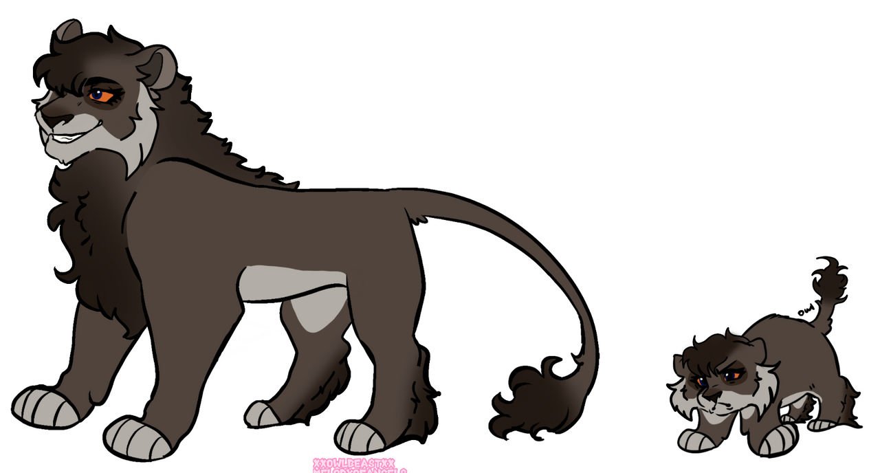 Maned lady, contest entry by LioLumoon on DeviantArt