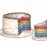 Rainbow Cake