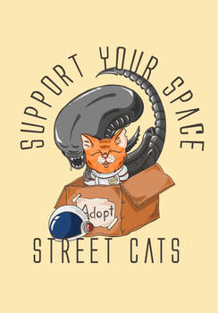 Support Your Space Street Cats