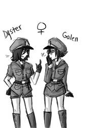 Polisbil Twins Genderbend