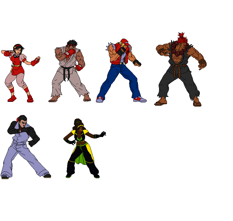 Art Of Fighting Collection by Street-Spriter on deviantART