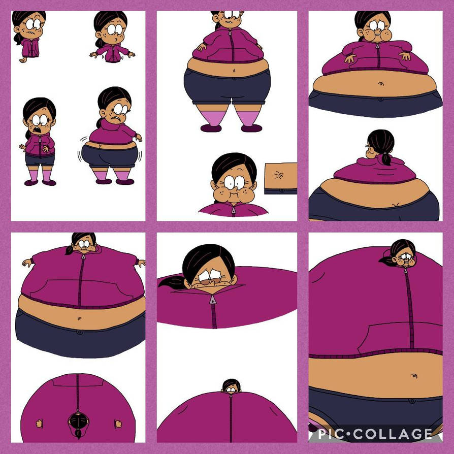 Ronnie Anne inflating/bloating collage by Frost4556 on DeviantArt