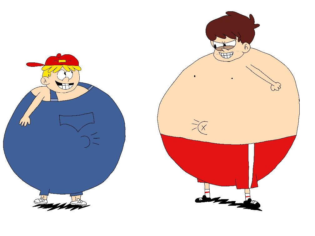 Leif vs Boy Lynn belly button popping contest by Frost4556 on DeviantArt