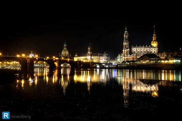 Canalettoblick Dresden HDR