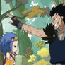 Fariy Tail Gajeel and Levi