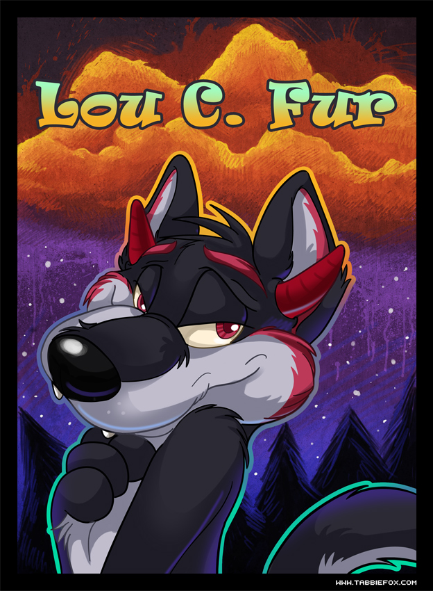 Lou C. Fur Conbadge