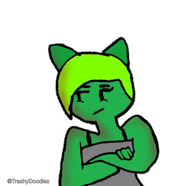 Cyber Kitten Remake by TrashyDoodlez on DeviantArt