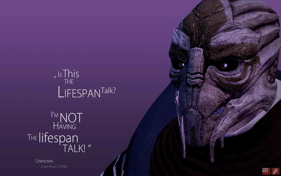 ME Wallpaper - Lifespan Talk