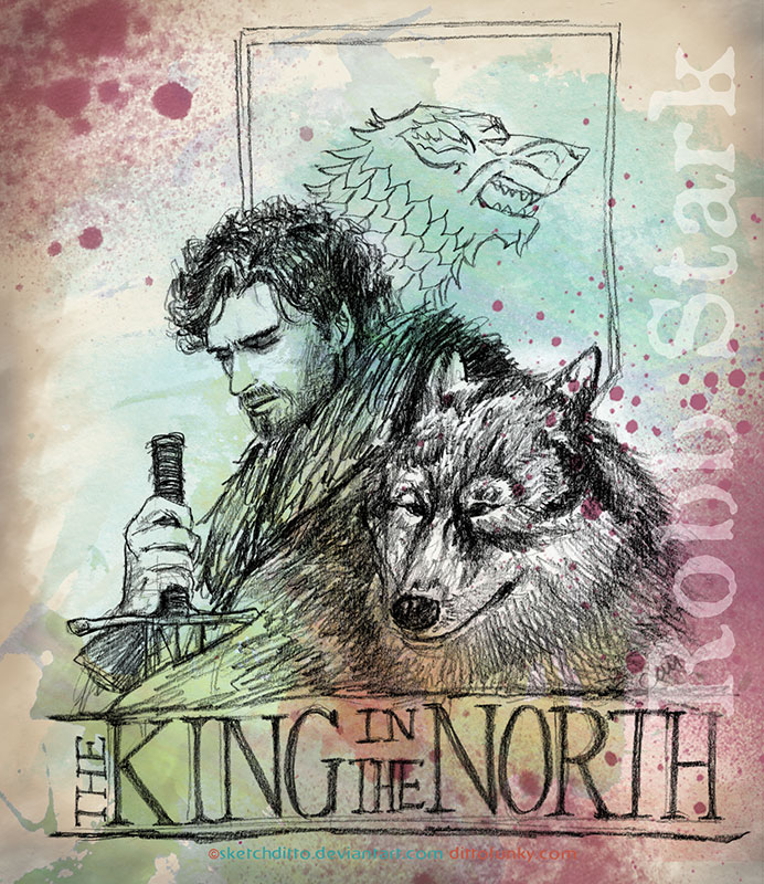 Robb Stark, King in the North