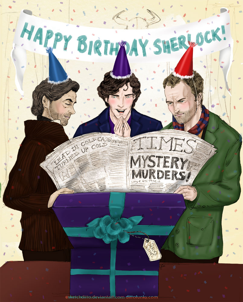 Happy Birthday Sherlock (Jan 06)!
