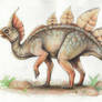 Uni-horned Sassosaurus?