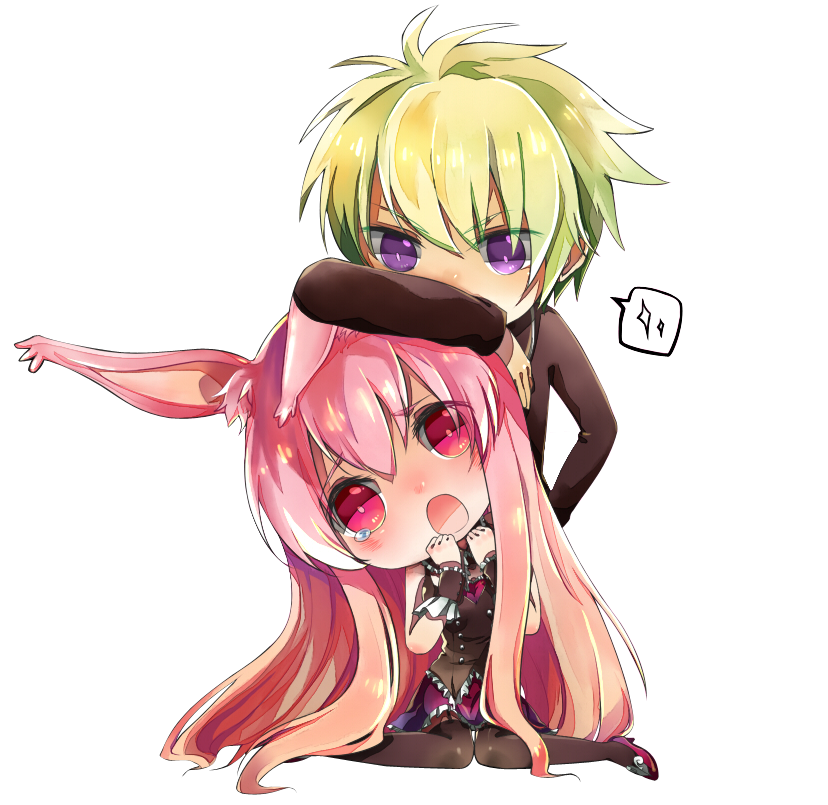 Izayoi and Kuro Usagi (Render)