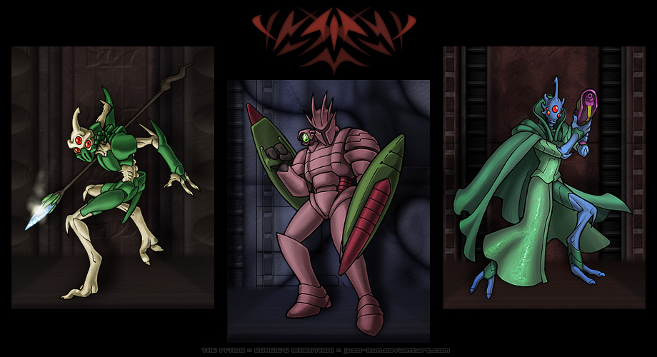 Marathon fanart: The Pfhor by juzo-kun on DeviantArt
