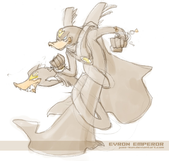 PKNA fanart - Emperor sketch