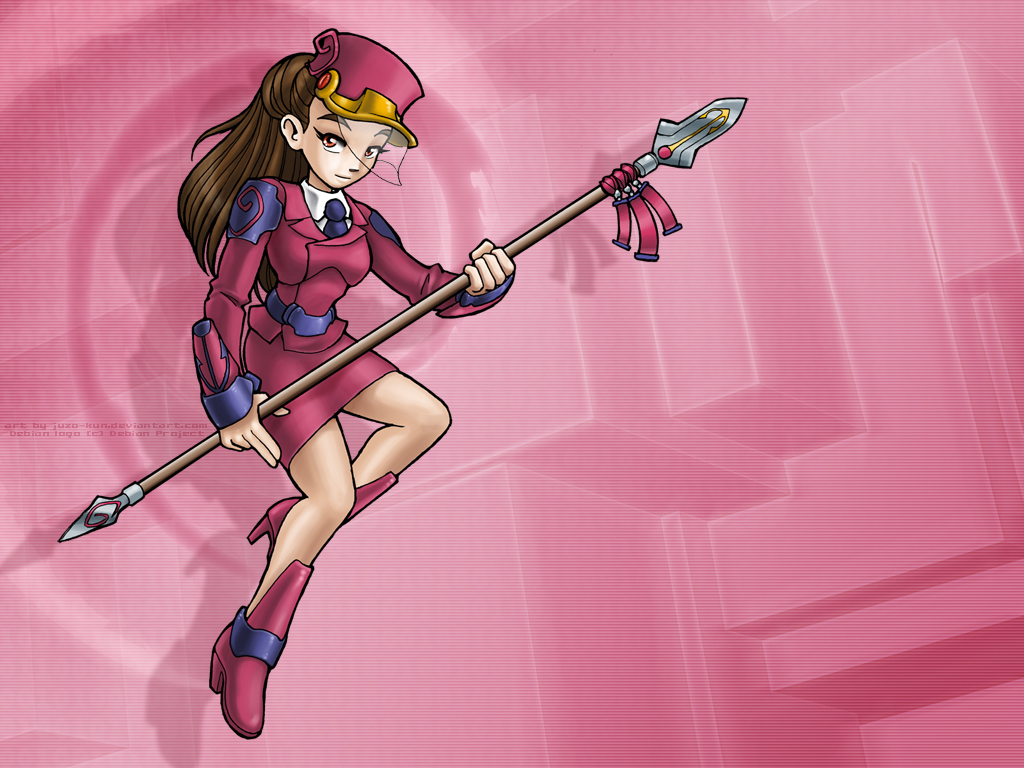 Linux-tan fanart: Debian by juzo-kun