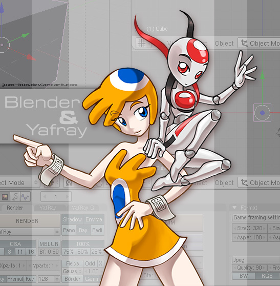 Blender and Yafray