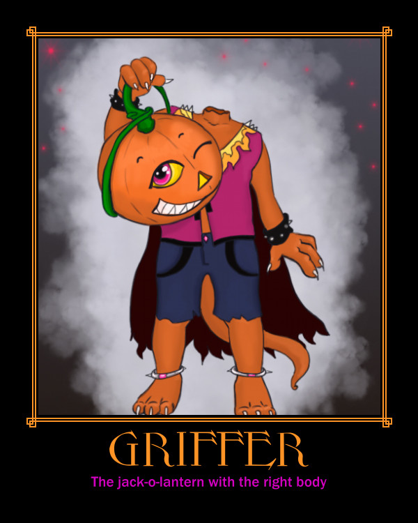 Griffer ] The jack-o-lantern with the right body