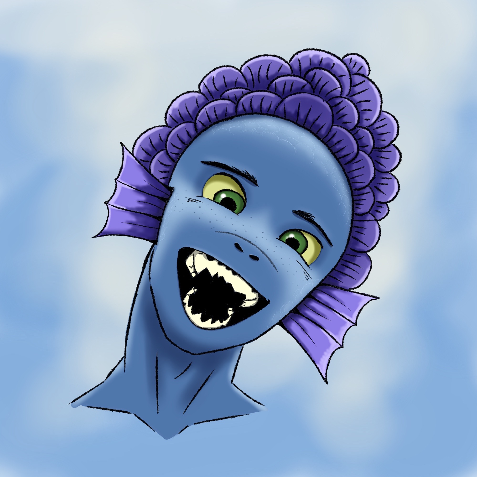 Alberto the Sea Monster by pbajnoci on DeviantArt