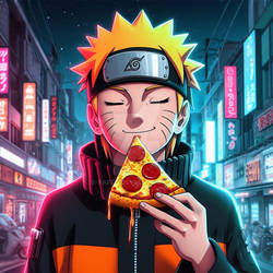 Naruto Pizza by FAFF0