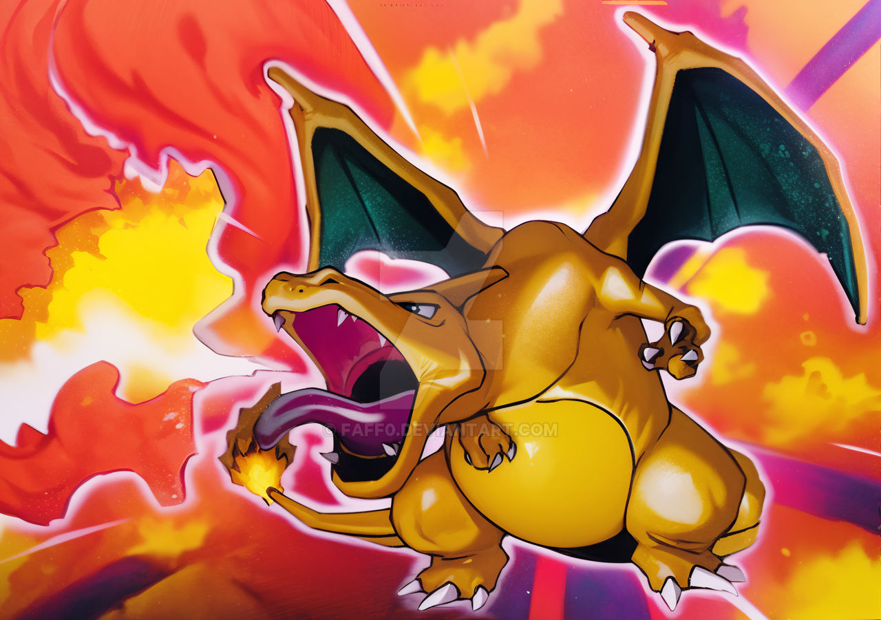 Charizard Ride Base Charizard (Base Set 4) by FAFF0 on DeviantArt