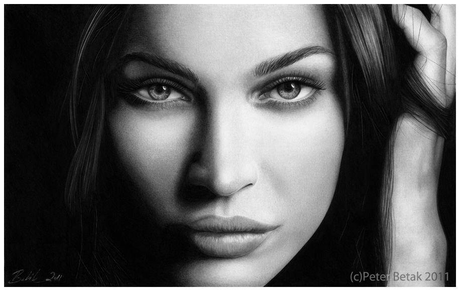 Megan Fox photorealistic